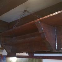 CAPPA in LEGNO MASSELLO per CUCINA o CAMINO