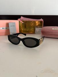 Occhiali da sole Miu Miu glimpse neri