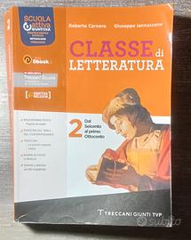 Libro Classe di Letteratura 2
