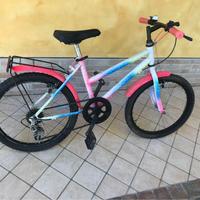 bicicletta da 20 per bambine con cambio