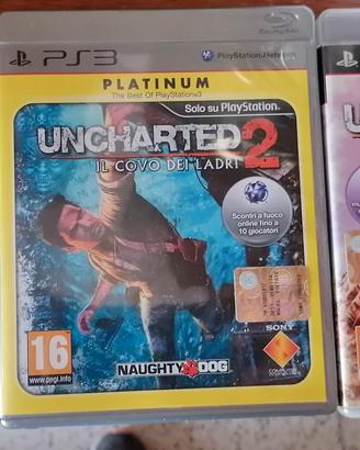 giochi uncharted 1-2-3 ps3