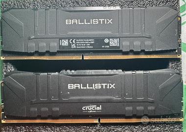 RAM Crucial Ballistix 16GB (2×8GB) 3600MHz CL16