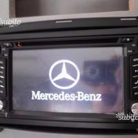 Stereo navigatore 2 Din per Mercedes Classe A e B