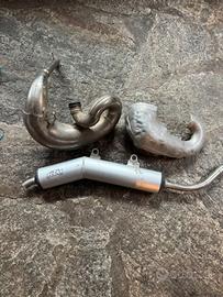 scarico completo KTM 