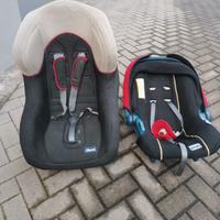 sedile auto bimbo più ovetto