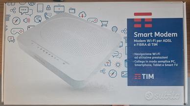 smart modem tim per adsl e fibra wi-fi
