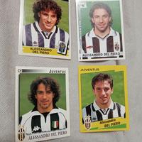 Figurine panini calciatori album Del Piero vintage