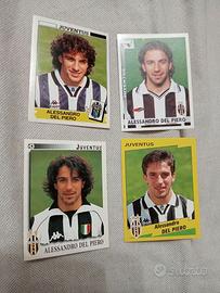 Figurine panini calciatori album Del Piero vintage