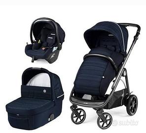 Trio passeggino, culla, ovetto, peg perego