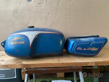 Serbatoio e Fianchetti moto Ducati Setter 160