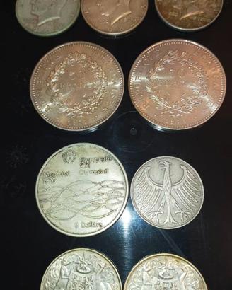 monete argento circolate, $ Kennedy 1964, Franchi