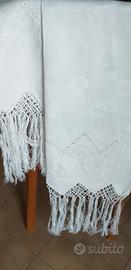 2 asciugamani antichi  puro  lino 