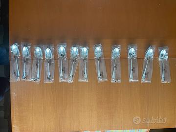 Servizio di posate 12 persone in argento CESA 1882