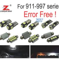 KIT 20 LAMPADE LED INTERNE PER PORSCHE 911 997 CAR