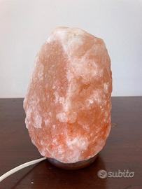 Lampada di sale alta 22 cm