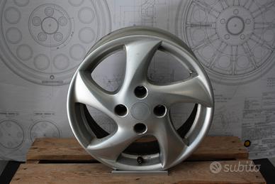 PEUGEOT 206 CERCHI IN LEGA ORIGINALI 6x15