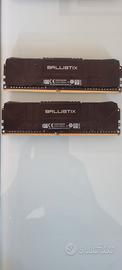 DDR4 Ballistix 8 GBX2