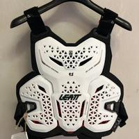 Pettorina Leatt 4.5 Evo bianco motocross e mtb