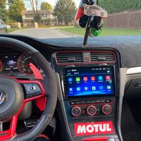 ANDROID 13 GPS USB BT autoradio navigatore Golf 7