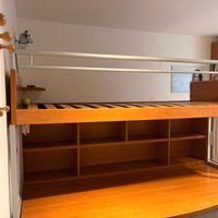 Letto castello e scrivania