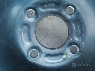 4 cerchi in ferro da 14 (4fori)