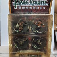 Mage Knight Conquest Siege Pack Figure Set Comple