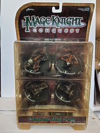 Mage Knight Conquest Siege Pack Figure Set Comple