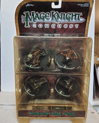 Mage Knight Conquest Siege Pack Figure Set Comple