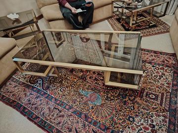 coppia di tavolini da salotto Anni 70