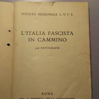 Libro di fotografie dell'era fascista