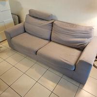 divano letto grigio