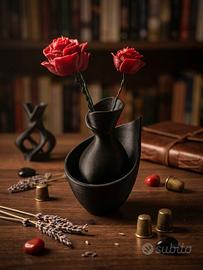 Vaso con rose