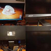 Monitor LCD AcerX233H 23 pollici 16:9 Full HD/ DVI