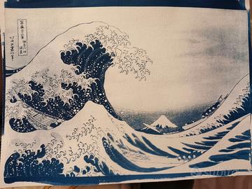 stampa in cianotipia