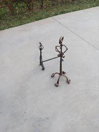 Camino legna porta legna braciere fuoco