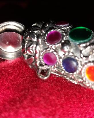 Tabacchiera/portaprofumo a forma di corno