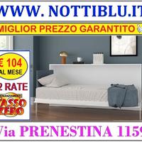 Letto a Scomparsa 1p 12 rate a TASSO ZERO