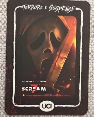 Scream 7 - Card da collezione glow in the dark