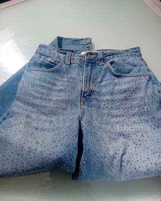 Jeans Hozone brillantini XS