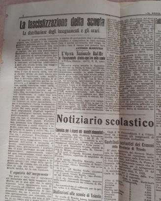 Piu di 100 kg di ritagli di giornale