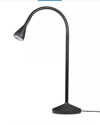 Lampada nera modellabile