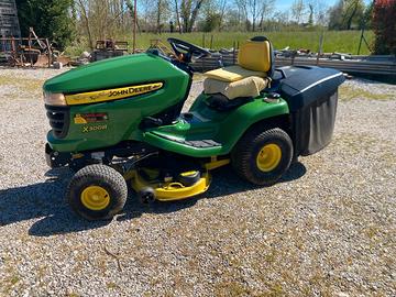 trattorino JOHN DEERE X300R 