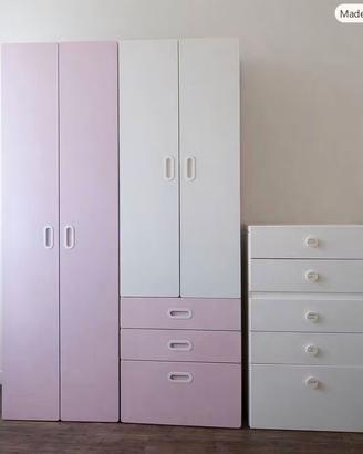 Armadio stuva ikea + cassettiera 80€ l'uno