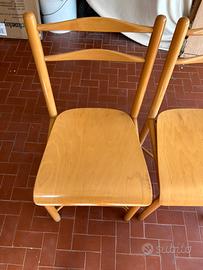 Sedie in legno