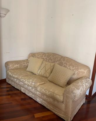 Coppi di divani classici artigianali in tessuto