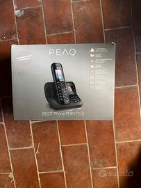 Telefono cordless DECT Phone PDP170-B PEAQ