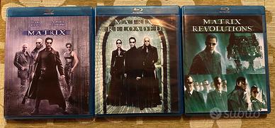MATRIX Trilogia - Reloaded - Revolutions - Blu Ray