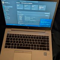 Notebook HP EliteBook 840 G6 PERFETTO ZERO GRAFFI