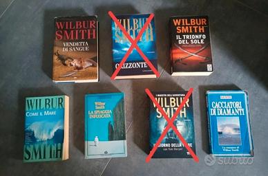 Set libri Wilbur Smith 