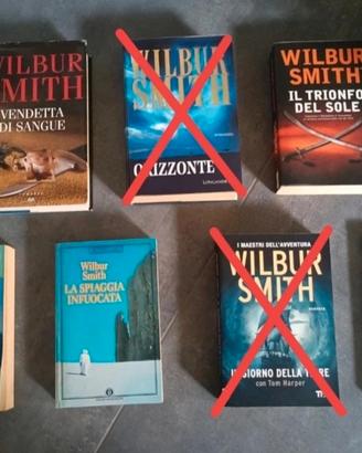 Set libri Wilbur Smith 